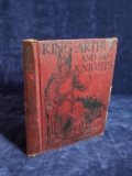 Vintage Book-King Arthur and His Knights-Elizabeth Merchant-1927- broken spine