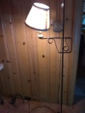 Wrought Iron Floor Lamp