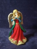 Resin Angel Playing Flute