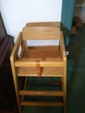 BL-Oak Commercial High Chair