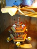 Vintage Wooden Candle Carousel