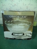 Crystal Leaf Bow w/ OB