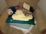 Assorted Blanket, Throws and Linens