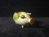 Vintage Hand painted Italian Piggy Bank