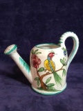 Hand painted Italian Water Pitcher -chip on base