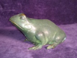 Brass Garden Frog