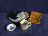 Collection 4 Artisan Pottery Dishes