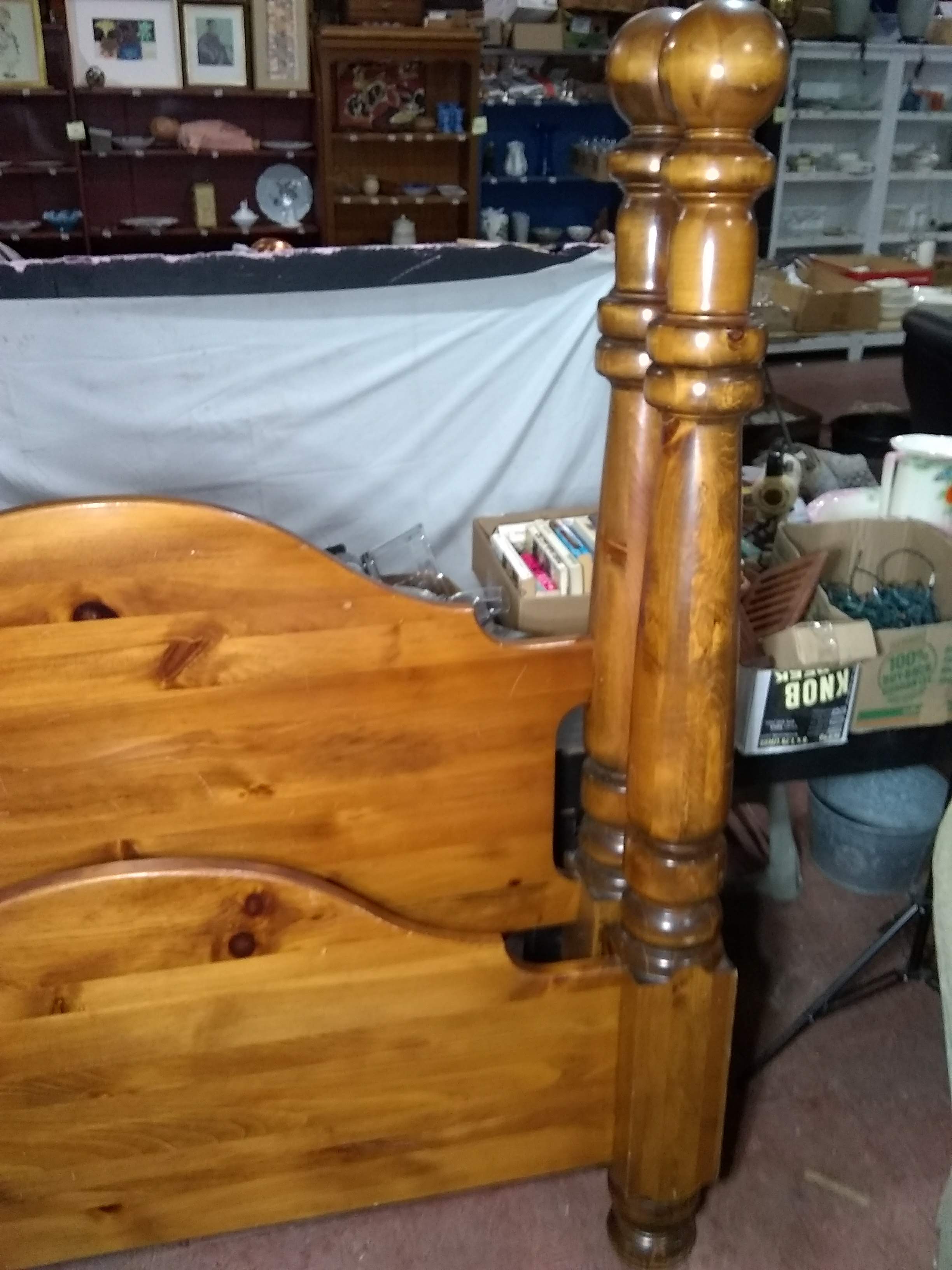 Paul Bunyan Pine Bed Double Proxibid