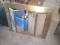 Metal Fire Screen with Folding Glass Doors