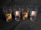 Collection 4 Coca Cola Happy Holiday Glasses