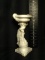 Ceramic Cherub Pedestal