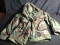 US Marines Camouflage Rain Jacket with Liner