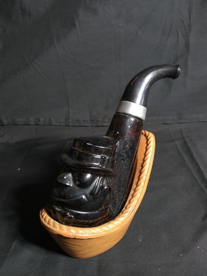 Avon Pipe Cologne Bottle with Stand