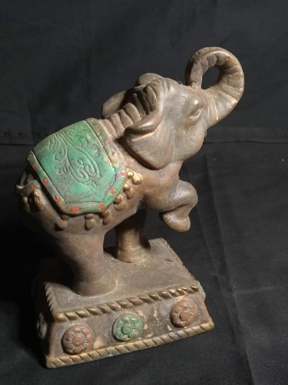 Resin Elephant Figure