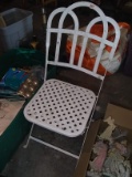 BL-Vintage Metal Folding Chair