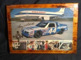 Terry Labonte #44 Nascar Wooden Plaque/Clock