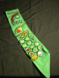 Girl Scouts Sash with Patches