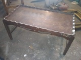 Antique Mahogany Coffee Table-as found