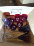 BL-Ruby Red Glassware