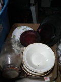 BL-Assorted Plates, Bowls, Storage Jar