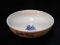 Vintage Pottery Bowl with Cross Stitch Couple