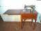 Vintage New Home Model E Sewing Machine w/ Mahogany Cabinet