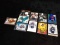Collection of 10 Assorted Authentic Jersey Trading Cards