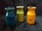 Collection of 3 Ceramic Milk Bottles