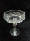 Crystal Diamond Point Compote