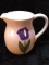 Ceramic Iridescent Tulip Pitcher