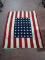 Vintage American Flag Quilt