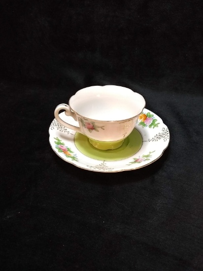 Vintage Tea Cup and Saucer Occupied Japan