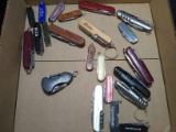 Collection of 22 Assorted Pocket Knives