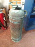 BL-Antique Brass Fire Extinguisher