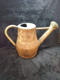 Contemporary Hammered Metal Watering Can