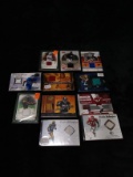 Collection of 10 Assorted Authentic Jersey Trading Cards