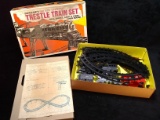 Antique Durham's Trestle Train Set with Original Box