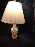 Porcelain Decorated Oriental Lamp 28
