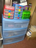 BL-Collection 4 Storage Containers with Craft Supplies