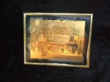 Framed Gold Foil Old Curiosity Shop, 8x10