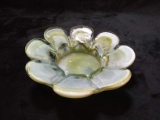 Studio Art Glass Flower Bowl