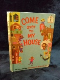 Vintage Dr. Seuss book, Come Over To My House, 1966, corner deterioration