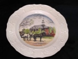 Skinner Co Williamsburg Souvenir Plate