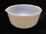 Glasbake Milk Glass Mixing Bowl for Sunbeam Mixer