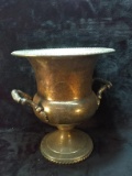 Silver Plate Urn with Inscription  1969