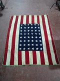 Vintage American Flag Quilt