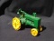Cast Iron John Deere Tractor with Spoke Wheels