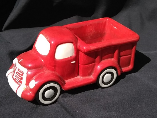 Ceramic Truck Planter