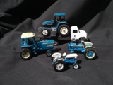 Collection of 4 Miniature Die Cast Toys