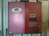 Vintage Mighty Service Center with Contents-BUYER RESPONSIBLE FOR DISASSEMBLE AND REMOVAL